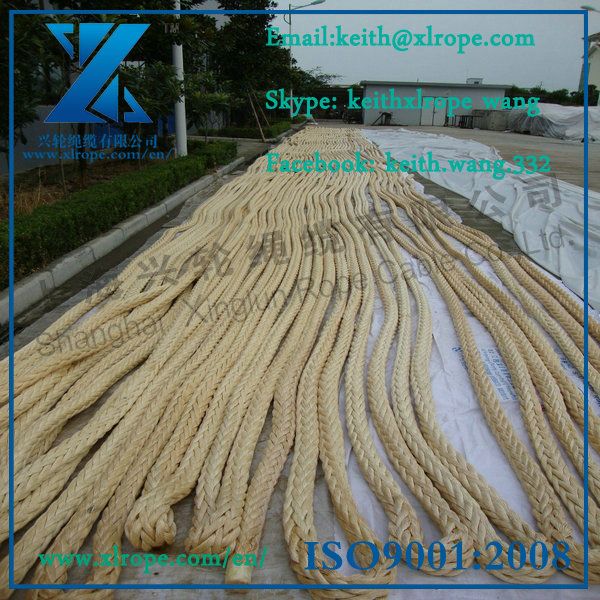 UHMWPE rope for marien and offshore