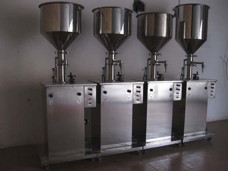  Self-automatic Vertical Pneumatic Paste Filling Machine