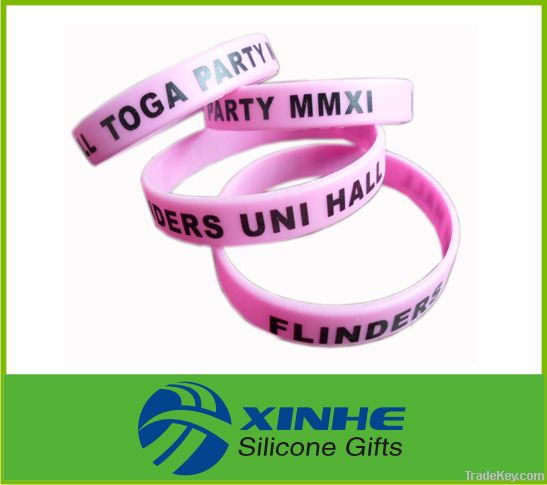 2013 Hot sale personalized silicone bracelets