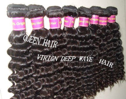 SINA Brazilian virgin hair products deep wave Grade 6A,no shedding no tangle 100% unprocessed hair 