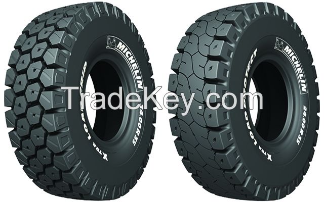 Rigid Dump Truck Tires, Loader Tires, Tractor Tires, Caterpillar 992 Wheel Loader Tires, Tire Size: 45/65
