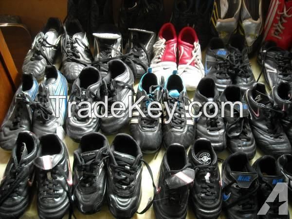 Grade A Second Hand Soccer Shoes, Second hand Sports Shoes, Used Trainers