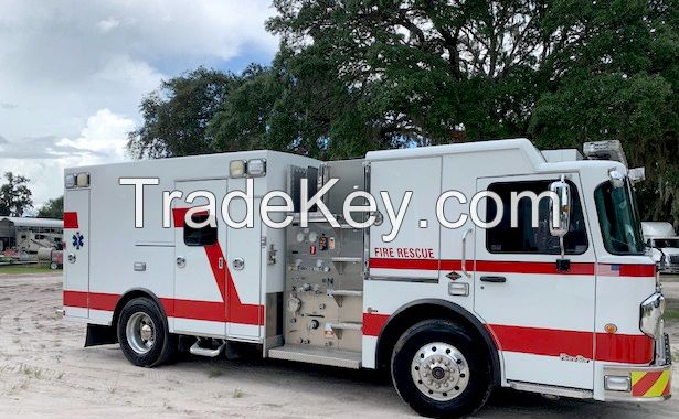 Ambulance, Fire Trucks, Rescue Ambulance