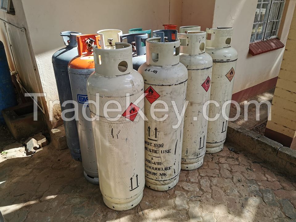 Empty Gas Cylinder for sale, USED GOOD SECOND HAND 48KG GAS TANKS FOR SALE