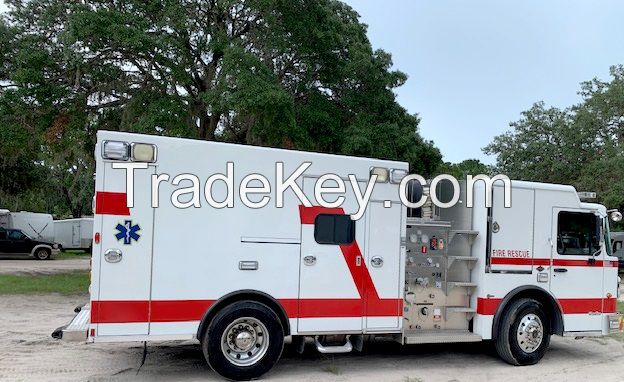 Ambulance, Fire Trucks, Rescue Ambulance