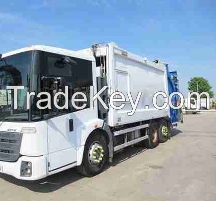 TERBERG TOPLOADER, TWINPACK REFUSE TRUCK FOR SALE, ECONIC HEIL 7030 SPLIT REFUSE TRUCK FOR SALE