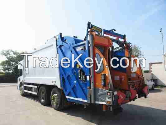 TERBERG TOPLOADER, TWINPACK REFUSE TRUCK FOR SALE, ECONIC HEIL 7030 SPLIT REFUSE TRUCK FOR SALE