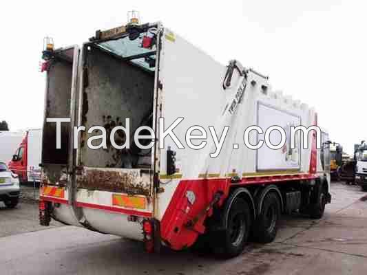 TERBERG TOPLOADER, TWINPACK REFUSE TRUCK FOR SALE, ECONIC HEIL 7030 SPLIT REFUSE TRUCK FOR SALE