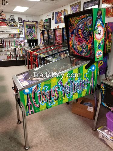 Cirqus Voltaire Pinball Machine Used/New, Pinball Games, Arcade Games