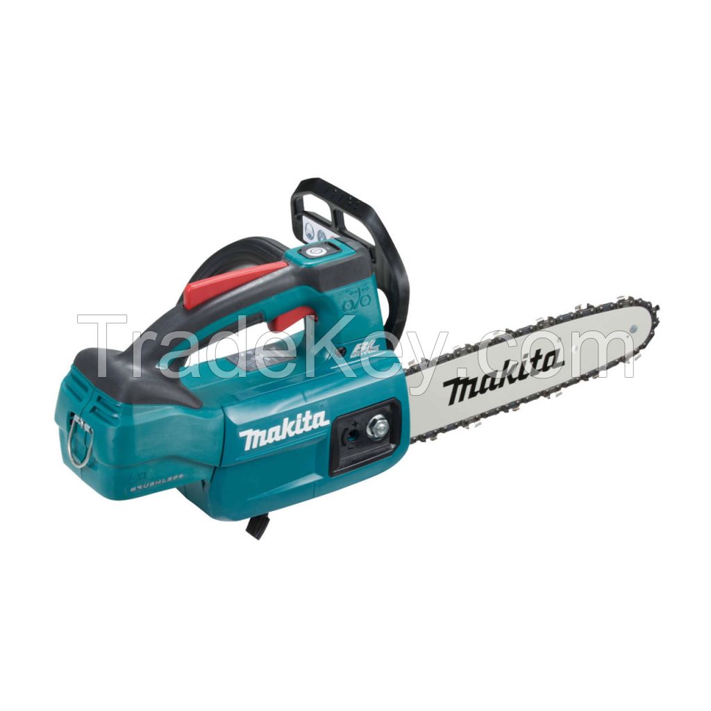 DUC305Z Twin 18v Brushless 300mm, 350mm, 400mm Chainsaw, Twin 18v Brushless 25cm Chainsaw, 18v Brushless 25cm Top Handle Chainsaw