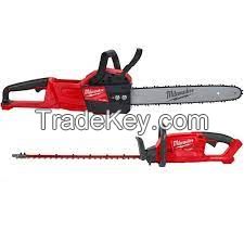 Milwaukee M18 FUEL 8 in. 18V Lithium-Ion Brushless Electric Battery Chainsaw HATCHET w/M18 FUEL 16 in. Chainsaw (2-Tool) Combo Deal