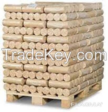Hotlogs Wood Briquettes for Sale - 20% VAT, Ecologs Wood briquettes / Birch Hardwood RUF Briquettes