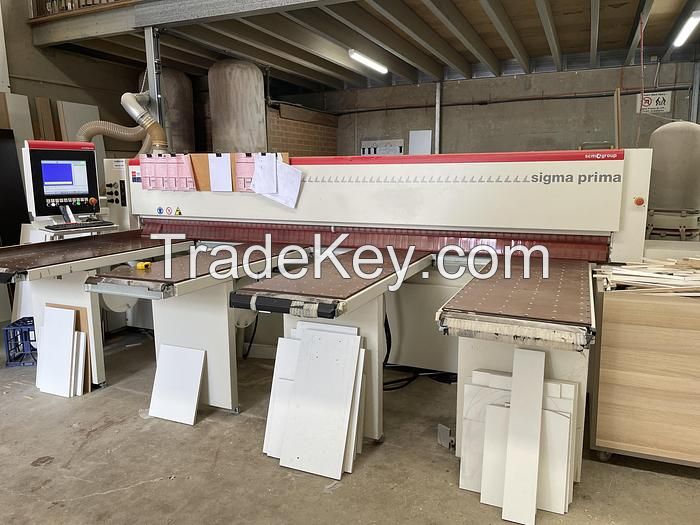 SI X L'Invincibile Double Tilting Panel Saw, Horizontal panel saw for sale