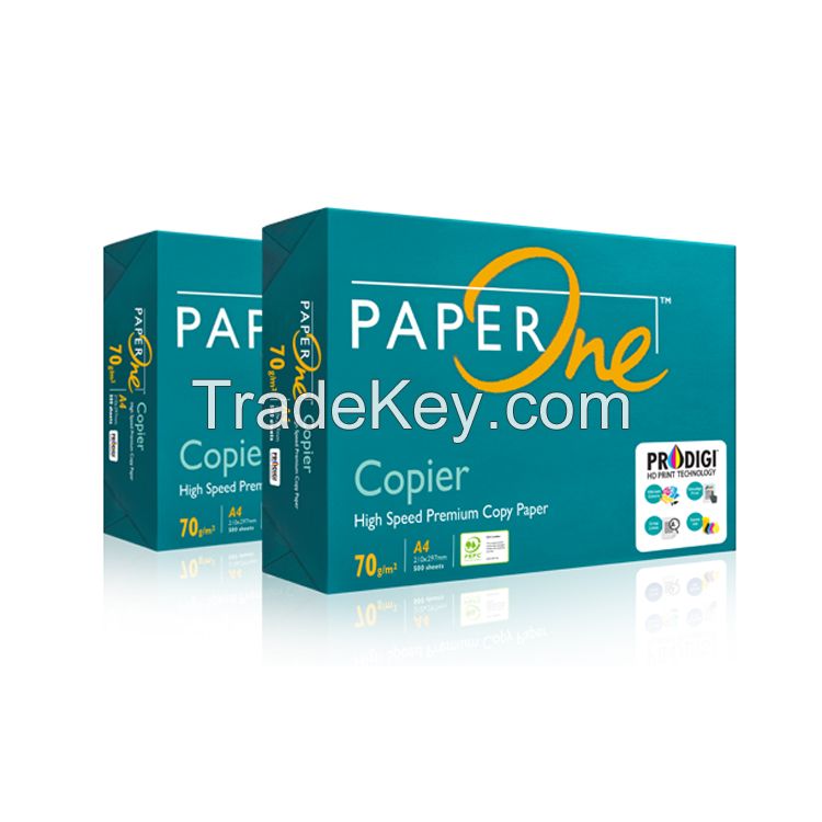 Manufacturers OEM 70GSM 75GSM 80GSM 100% Pulp A4 Paperone copier paper 500 Sheets/Ream - 5 Reams/Box A4 Copy Paper