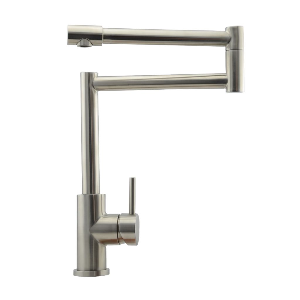 stainless steel kitchen faucet