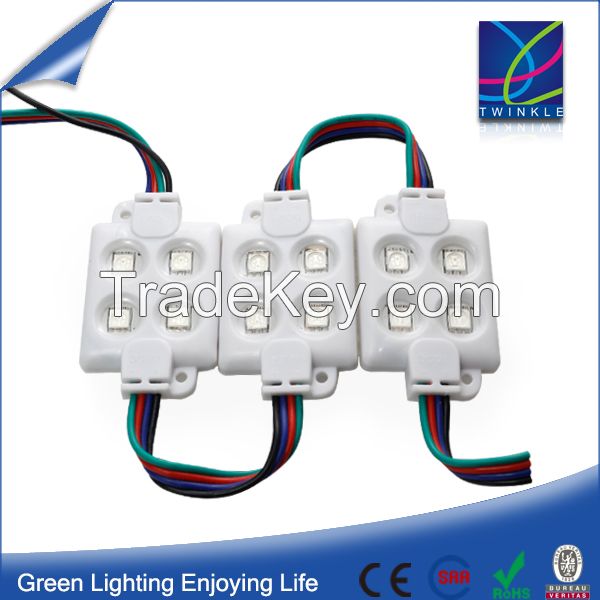 IP65 CE RoHS SMD 5050 4 led injection module 12V