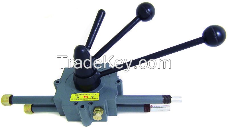 GJ1102C throttle and pump control lever for concrete mixer