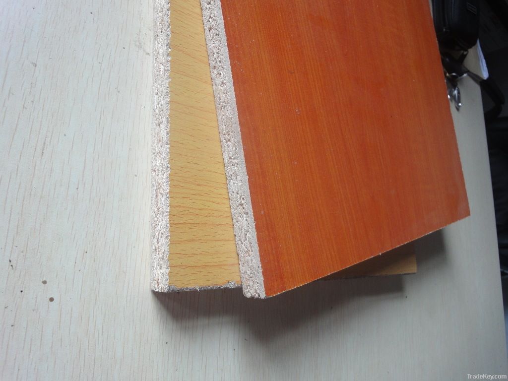 High gloss E1/E2 particle board from China manufacture