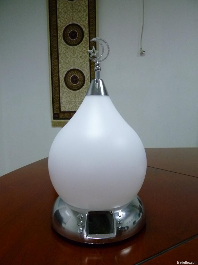 The first Holy Quran Multifunction Azan LED Lamp in the world