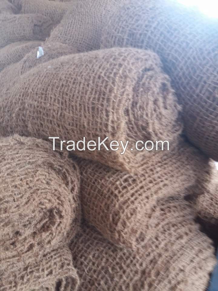 Woven coconut fiber