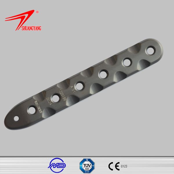 4.0 straight locking plate