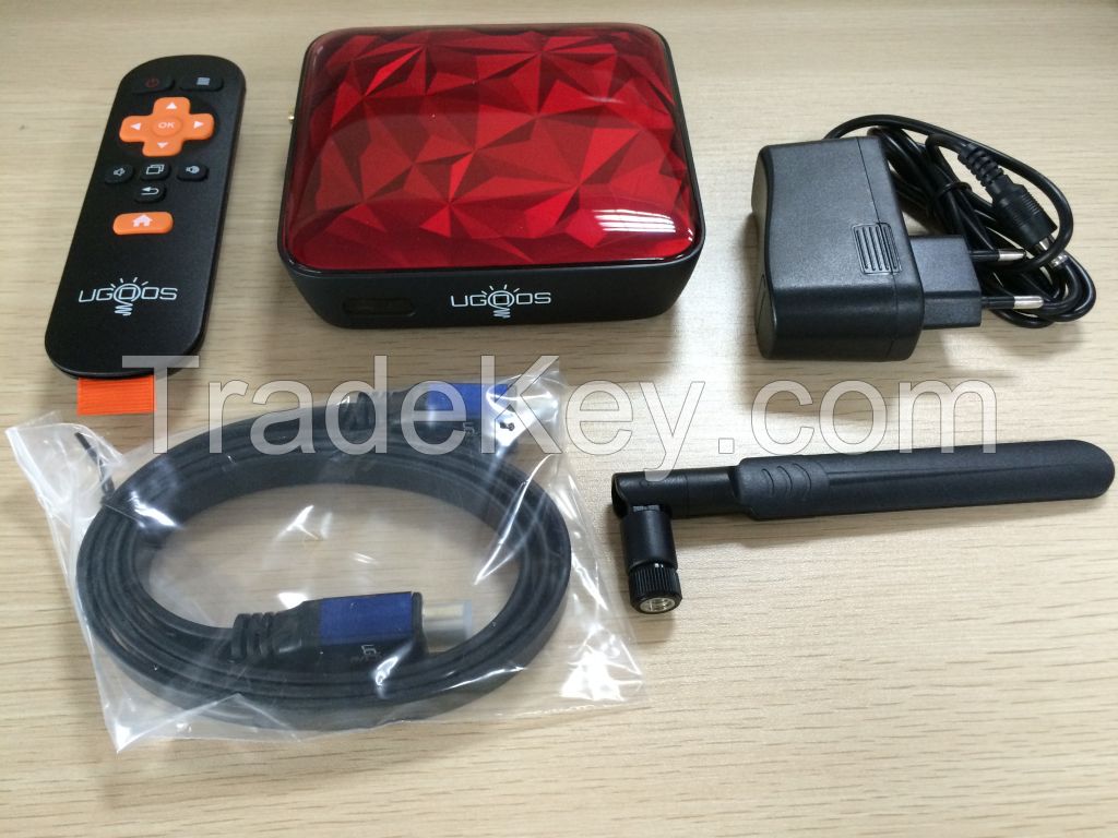 Ugoos UT3S 4G/32G RK3288 Android4.4.2  Smart TV Box with Bluetooth, WiFi, OTA update