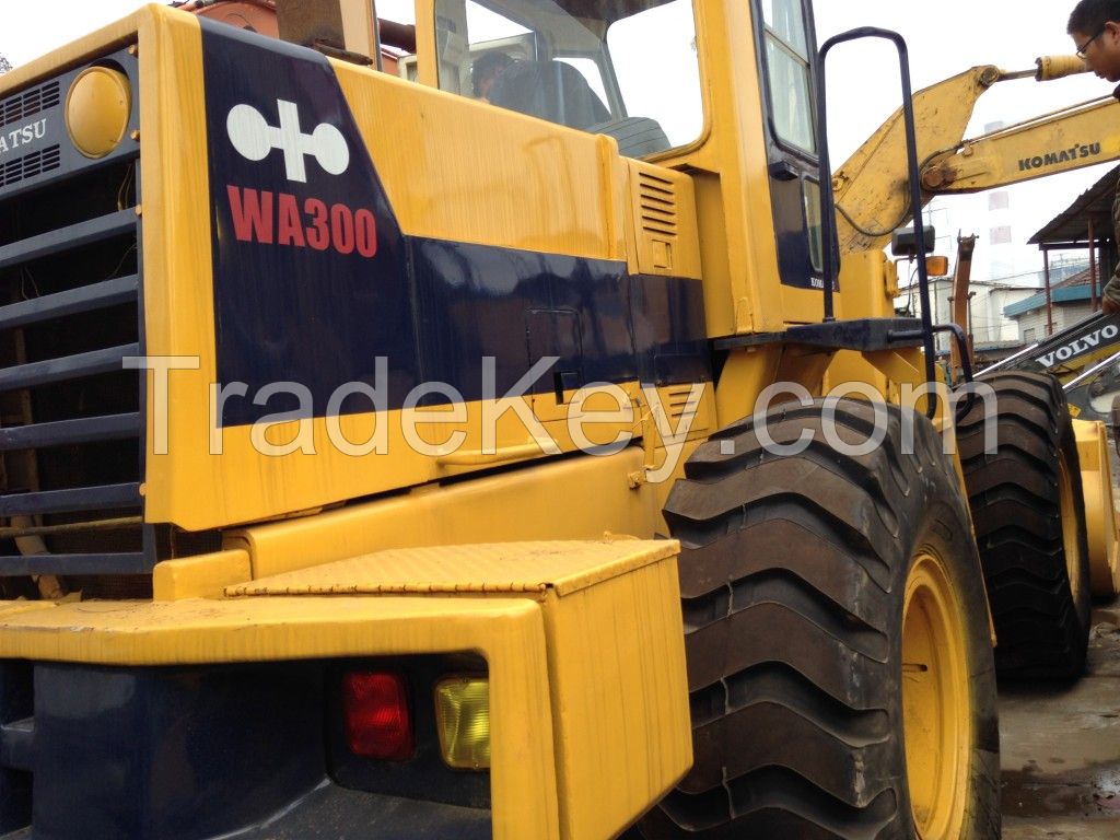 Used Komatsu Loader Wa300/wa400/wa350/wa470/ Wa320 For Sale