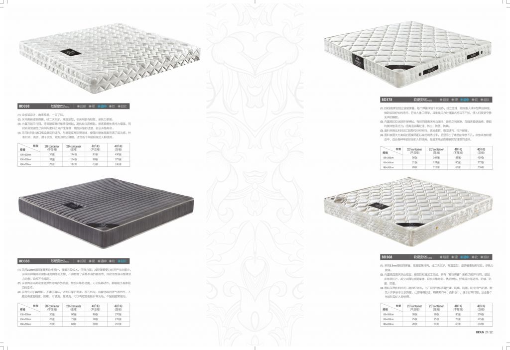 spring mattress compressed mattress