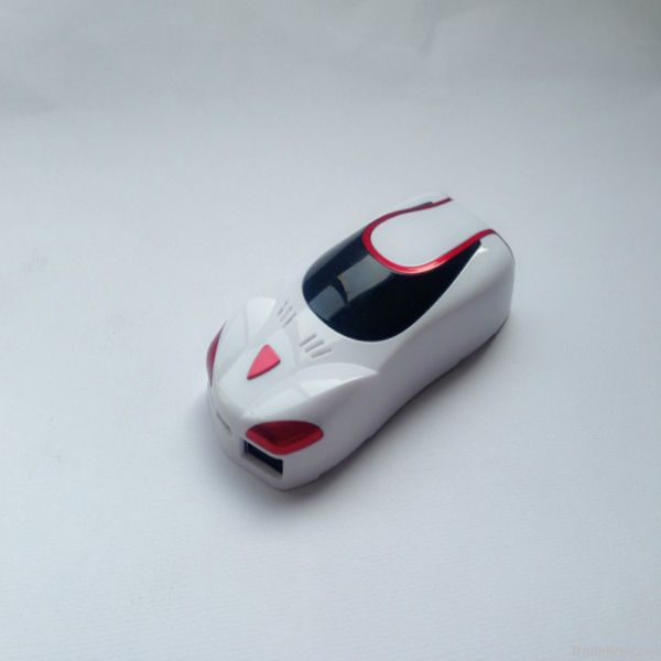 Newest Car Shape 4400mAh Battery Chargers