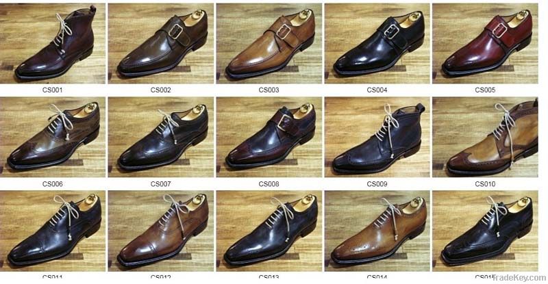 bespoke shoes, tailored shoes, hand-made  shoes, MTM shoes