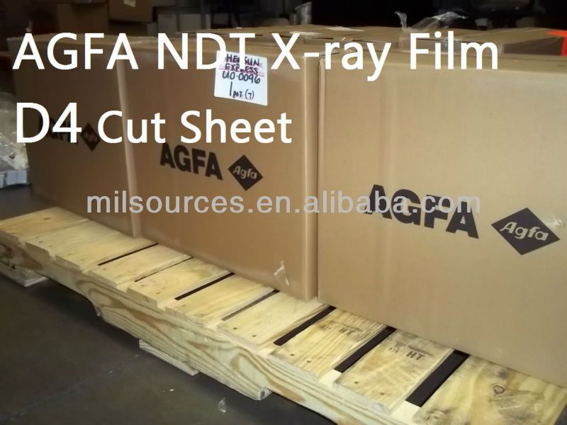 AGFA NDT X-ray Film (Structurix Xray Film) D2, D3, D4, D5, D6, D7, D8/
