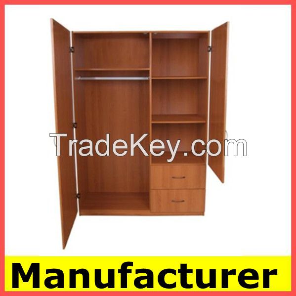 SssIkea design Melamine wooden bedroom closet wardrobe