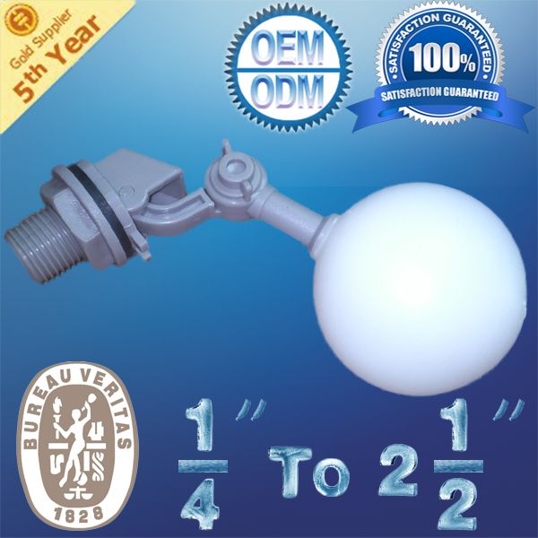1/2inch Auto Fill Valve for Water(Plastic Float Valve)