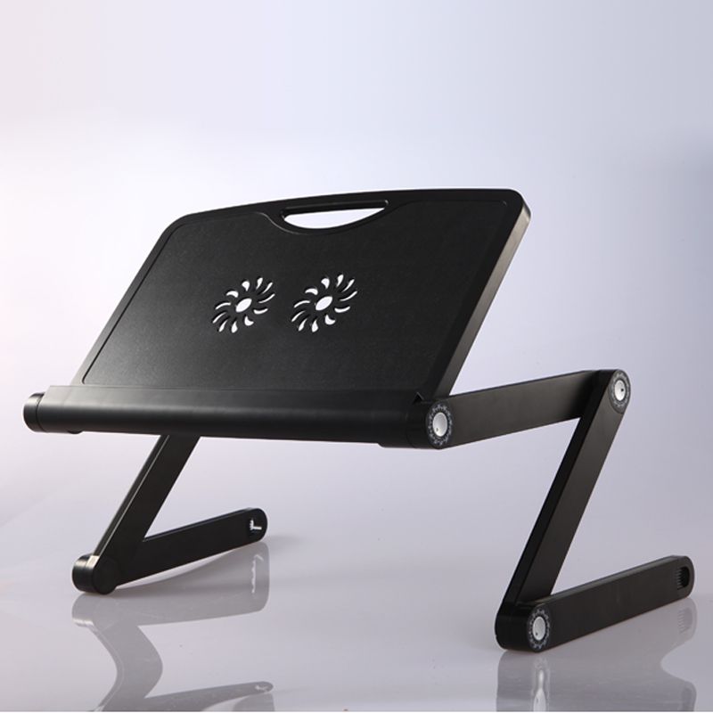 2013 New plastic laptop stand with two internal USB fans
