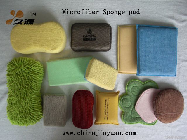 microfiber cleaning sponge