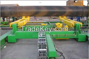 Steel pipe concrete weight coating equipment