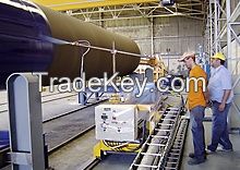 Steel pipe PU coating equipment