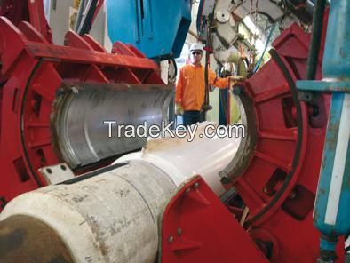 Steel pipe thermal insulation anticorrosion equipment