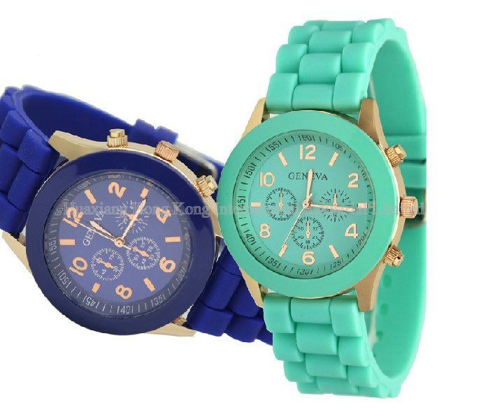 Hot Selling Silicone Geneva Watch