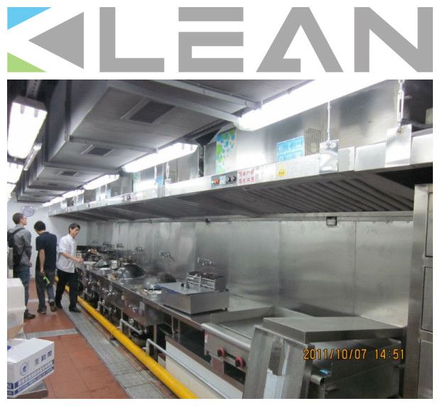 Cooking Fume Exhaust Hood with Electrostatic Filter