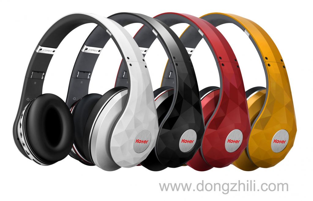 Foldable stereo bluetooth 2.1 headphone&headset noise reduction