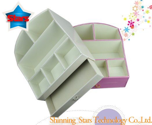 2013 Fashion Table Cosmetic Storage Box
