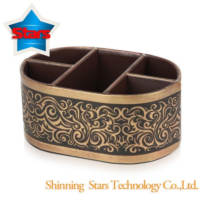 Desk Organizer Box (Leather)