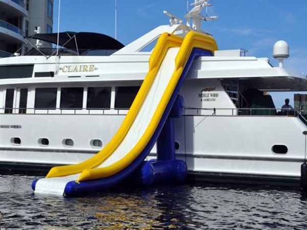 inflatable cruiser slide