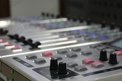 Audio Mixer Console