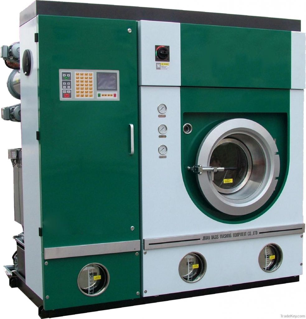 full-closed environmentally dry-cleaning machine (steam type)