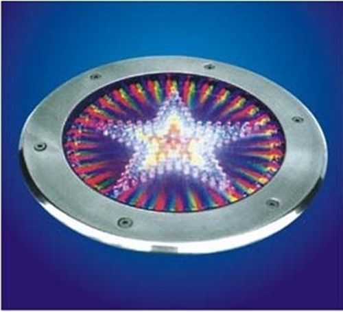 Star shaped LED buried light,silver star lighting,diamond shape led light 