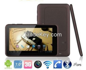 The cheapest 7inch mtk6572 android4.1.2 3G Call mid support OTG Tablet PC