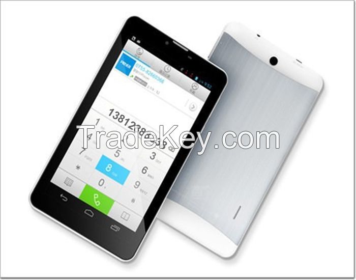 The cheapest 7inch mtk6572 android4.1.2 3G Call mid support OTG Tablet PC