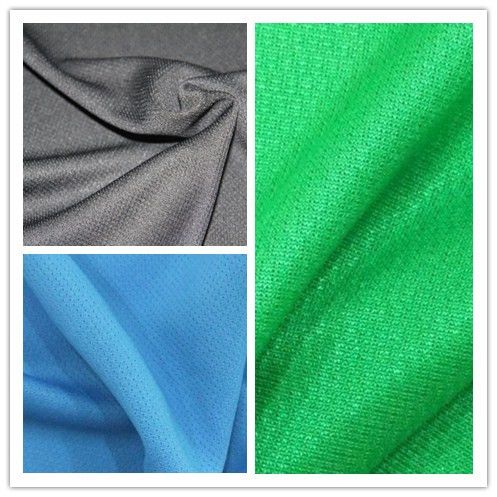 100% Polyester Weft Knitted Fabric For Shirt 
